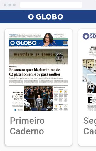 portal do assinante o globo.